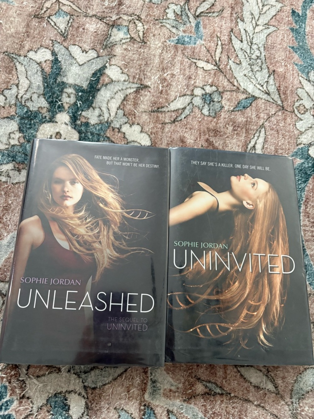 Uninvited Unleashed Sophie Jordan Hardcover YA books